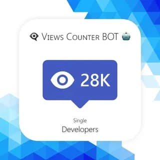 👁‍🗨 Views Counter BOT 🤖