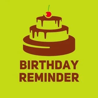 Birthday Reminder