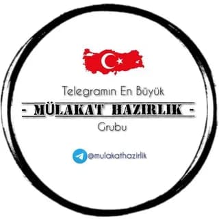 Image de profil de MÜLAKAT HAZIRLIK 👨‍✈️👮‍♂️ sur Telegram