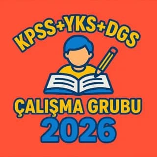Profile image of DGS+KPSS+YKS GRUBU 2026📚✏️ on Telegram
