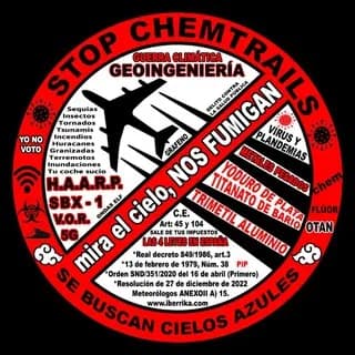 Imagen de perfil de HAARP geoingenieria chemtrails y radiación en Telegram