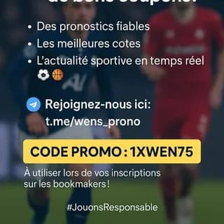 Profile image of Infos Foot & Pronostics on Telegram