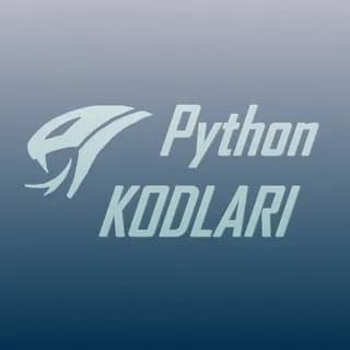 Image de profil de Python Kodları sur Telegram