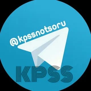 Profile image of KPSS Soru&Not on Telegram