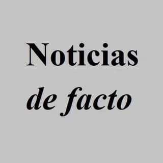 Imagen de perfil de Noticias de facto en Telegram