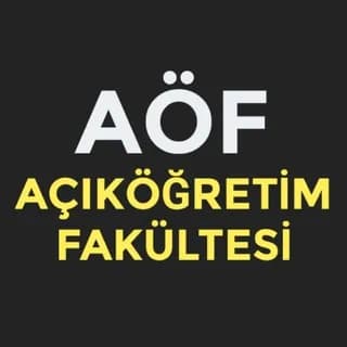 Profile image of 📗AÖF AÇIKÖĞRETİM FAKÜLTESİ 2026 Anadolu Ata İuzem Auzem açık öğretim üni uzaktan ders notu PDF sınav soruları Atatürk İstanbul on Telegram