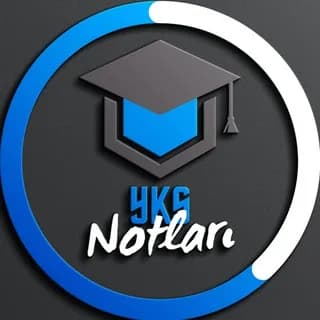 Imagen de perfil de YKS PDF 2024 | YKS NOTLARI en Telegram