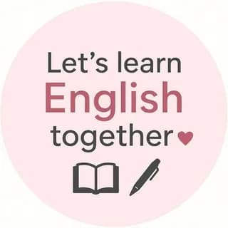 Profile image of Let's learn English together 💕 on Telegram