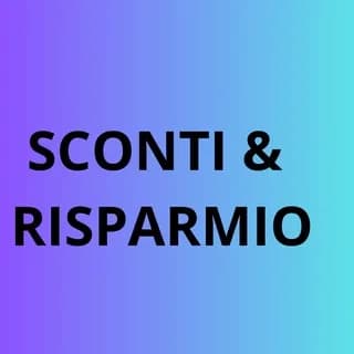 Immagine del profilo di Sconti e risparmio su Telegram