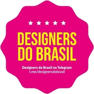 Imagem de perfil de DESIGNERS DO BRASIL no Telegram