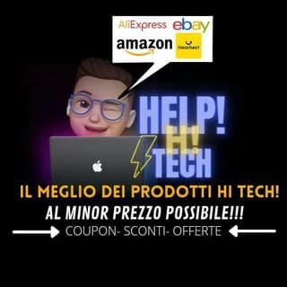Immagine del profilo di Help! Hi Tech - offerte su Telegram