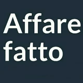 Immagine del profilo di Affare ✔️ Fatto ™ 2.0 su Telegram