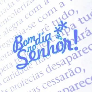Imagem de perfil de Bom dia no Senhor!! no Telegram