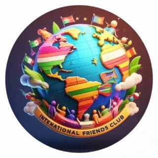 Profile image of International friends club on Telegram