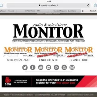 Immagine del profilo di MonitoR magazine su Telegram
