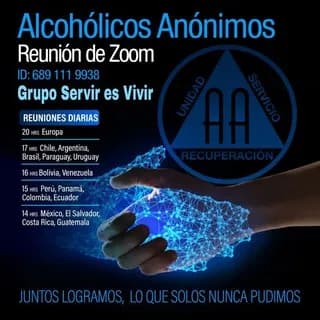 Profile image of Alcohólicos Anónimos Grupo Virtual Servir es vivir on Telegram