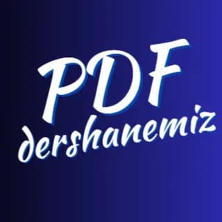Profile image of PDF Dershanemiz- Kpss,Ayt,Tyt,Ales ve Dgs Sınav Dökümanları on Telegram
