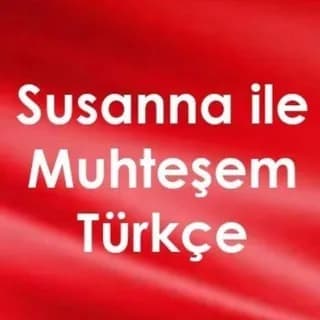 Profilbild von 🇹🇷Muhteşem Türkçe 🇹🇷 🇹🇷с Сусанной🇹🇷 🇹🇷Турецкий язык 🇹🇷 auf Telegram