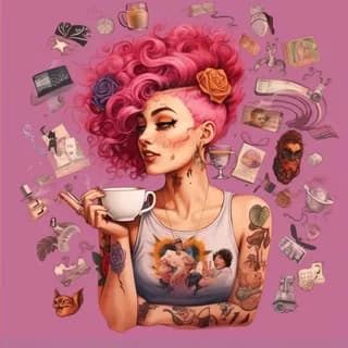 Profilbild von Розовый эспрессо/ 18+ auf Telegram