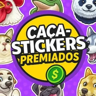 Imagem de perfil de Caça Stickers Premiados! no Telegram