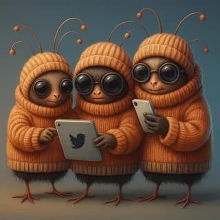Imagem de perfil de Блохи в свитере no Telegram