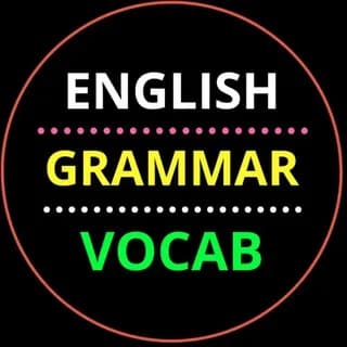 Profile image of English Vocabulary | Grammar on Telegram