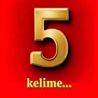Imagen de perfil de 5 слов на турецком en Telegram