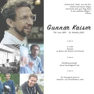Profilbild von Gunnar Kaiser auf Telegram