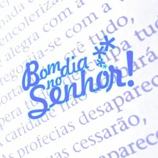 Bom dia no Senhor!!