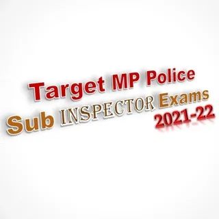 Target MP POLICE Sub Inspector 2021
