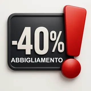 🔥 -40% Abbigliamento 🔥